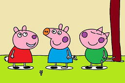 Peppa a kamaráti