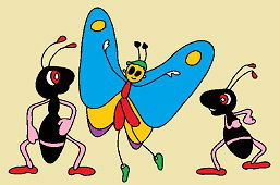 Tanečník a mravce