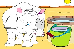 Smädný nosorožec