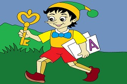 Pinocchio a zlatý kľúč