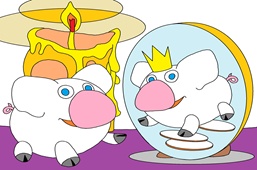 Prasiatko a krivé zrkadlo